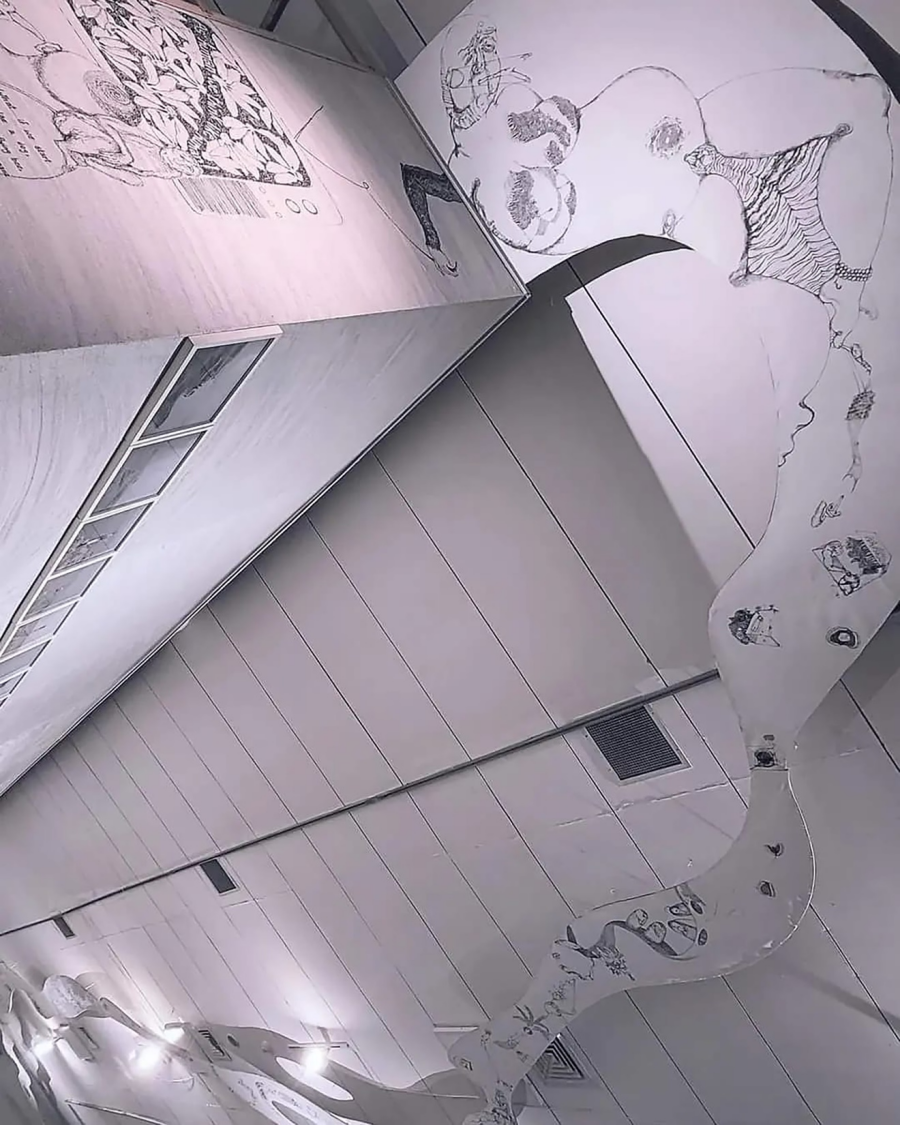 Drawing Installation View