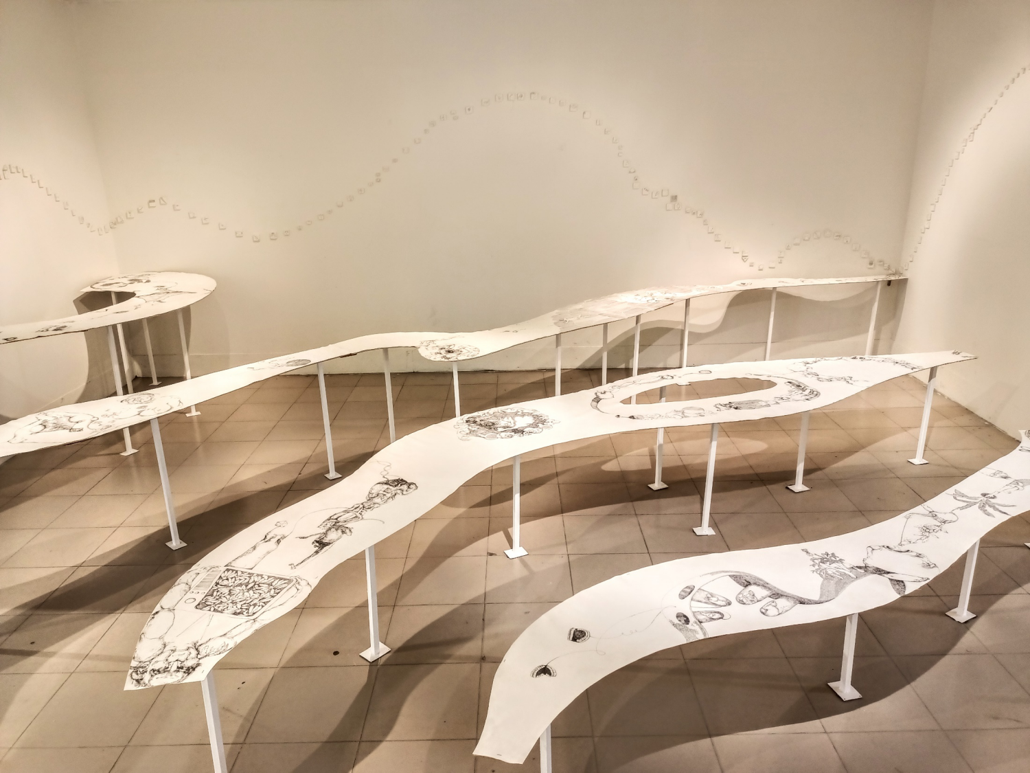 Drawing Installation View