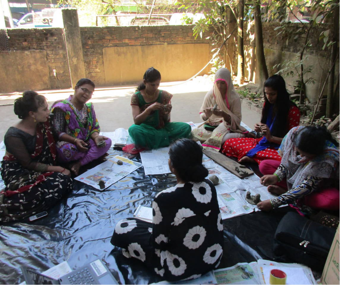 Collaborative Art Project _ Merging the hidden boundary (Letters from HUMAN to HUMAN) Place : Chittagong, Bangladesh _ 2016