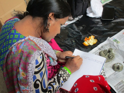 Collaborative Art Project _ Merging the hidden boundary (Letters from HUMAN to HUMAN) Place : Chittagong, Bangladesh _ 2016