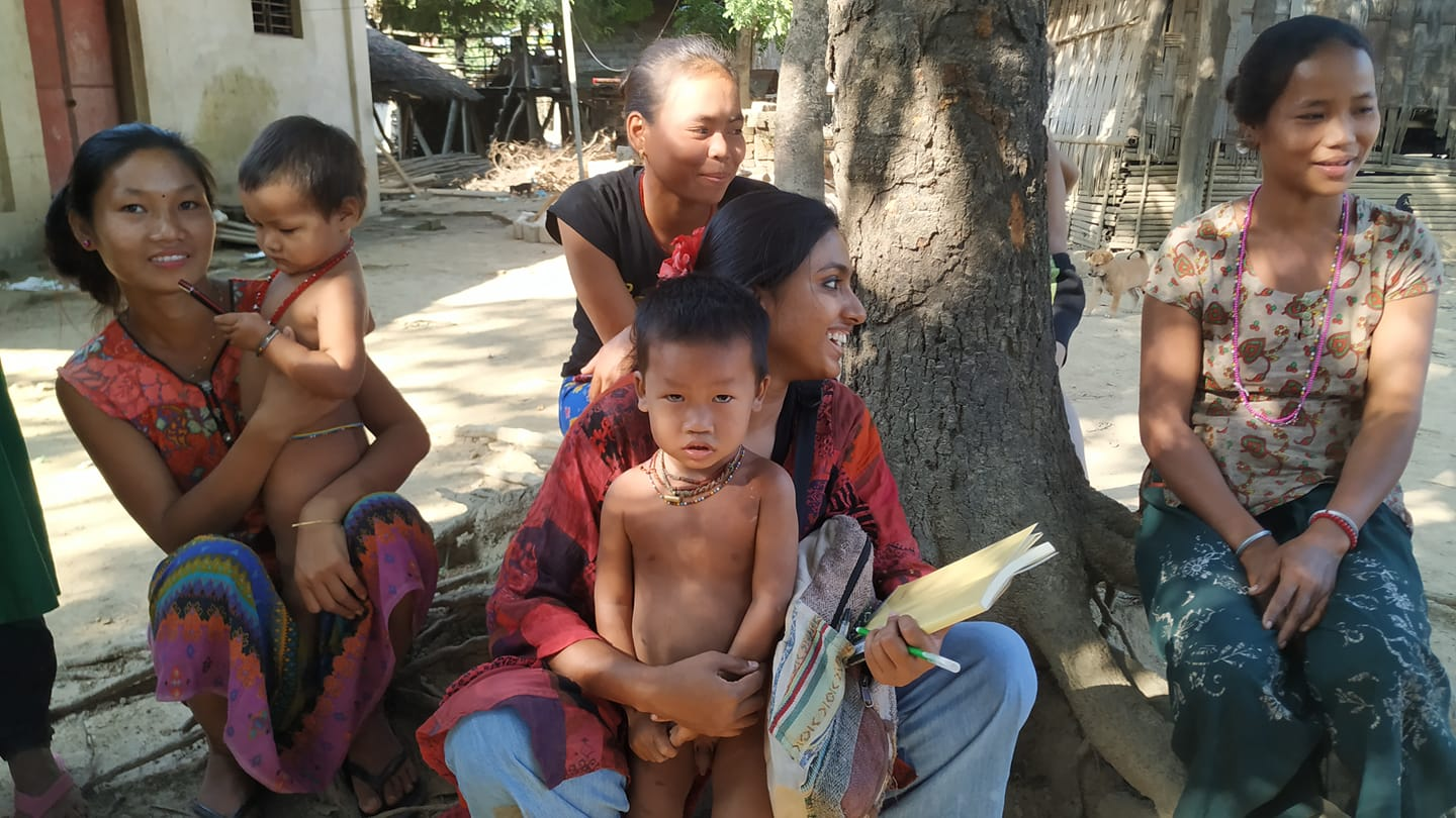 ‘Tui’ - A collaboration with tribal community (Mro) _ Place: Alikadam, Bandarban, Bangladesh _ Medium: Curving on Tui _ 2019